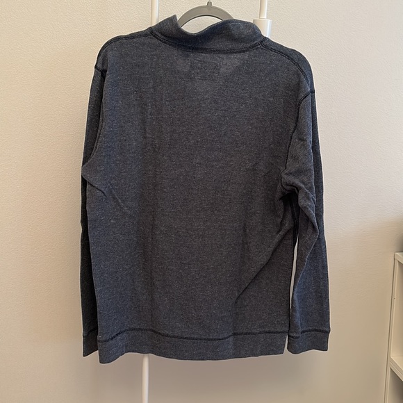 Washed stoned and beaten men’s sweater - Picture 3 of 3